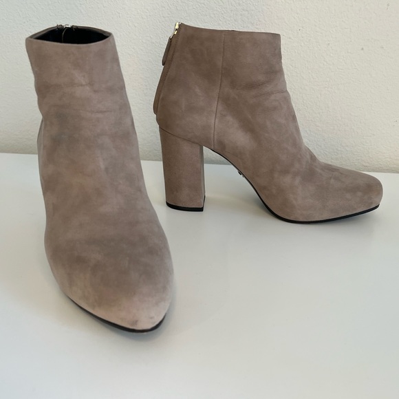 Prada Suede Ankle Boots - Picture 1 of 8